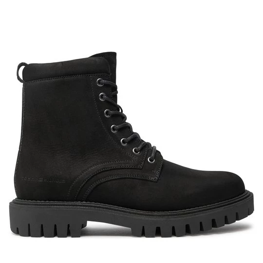 Obrázek produktu Turistická obuv Tommy Hilfiger Casual Hilfiger Chunk Z Nbk Boot FM0FM05149 Černá