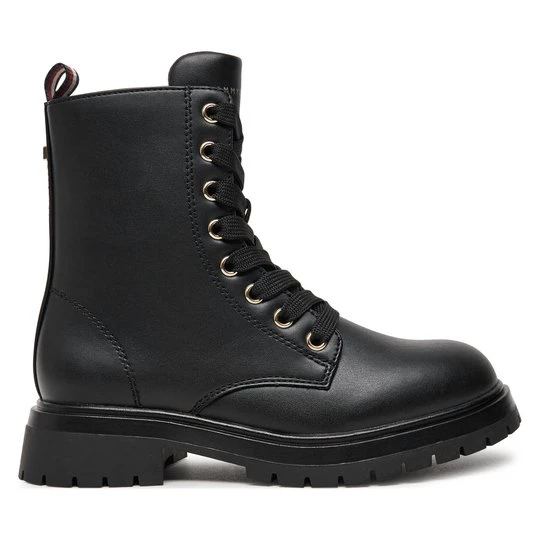 Obrázek produktu Turistická obuv Tommy Hilfiger Lace-Up Bootie T3A5-33569-1351 M Černá