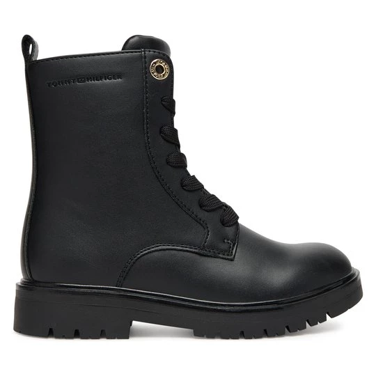 Obrázek produktu Turistická obuv Tommy Hilfiger Lace-Up Bootie T3A5-34012-1355 S Černá