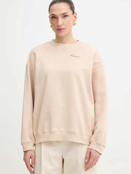 Obrázek produktu Twinset Bavlněná mikina béžová