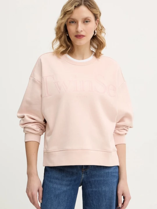 Obrázek produktu Twinset Bavlněná mikina oranžová