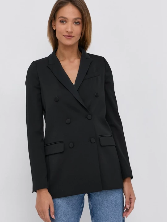 Obrázek produktu Twinset Blazer s příměsí vlny Twinset černá