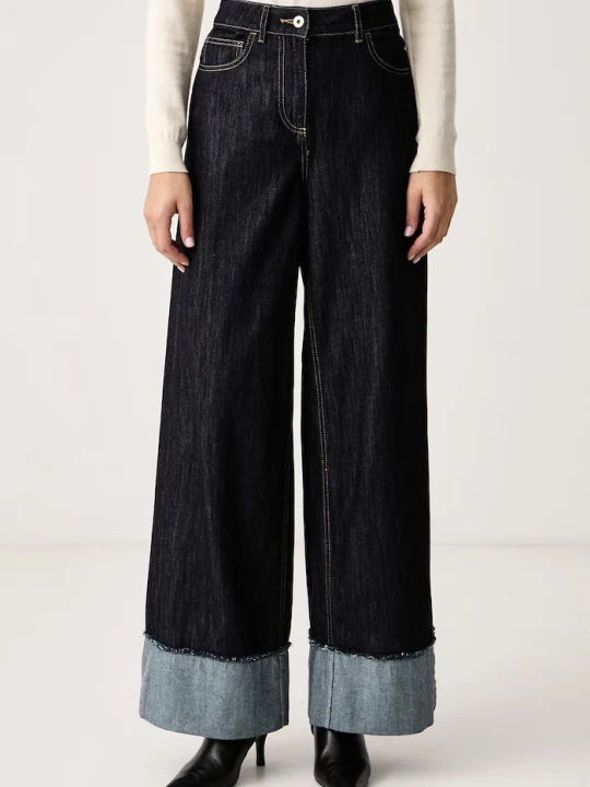 Obrázek produktu Twinset bootcut džíny dámské námořnická modř