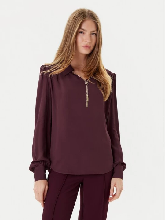 Obrázek produktu TWINSET Halenka 252TP2291 Bordó Loose Fit