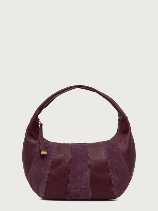 Obrázek produktu Twinset hobo kabelka dámská kožená burgundské