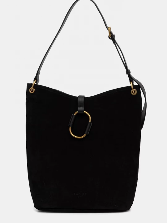 Obrázek produktu Twinset hobo kabelka dámská semišová černá