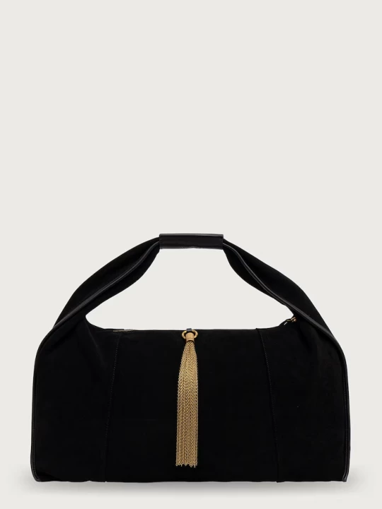 Obrázek produktu Twinset hobo kabelka dámská semišová černá