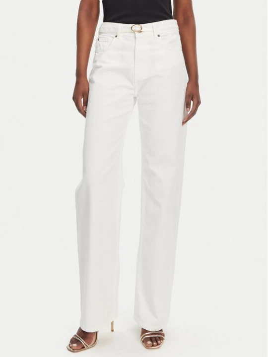 Obrázek produktu TWINSET Jeansy 251TT2210 Bílá Straight Fit