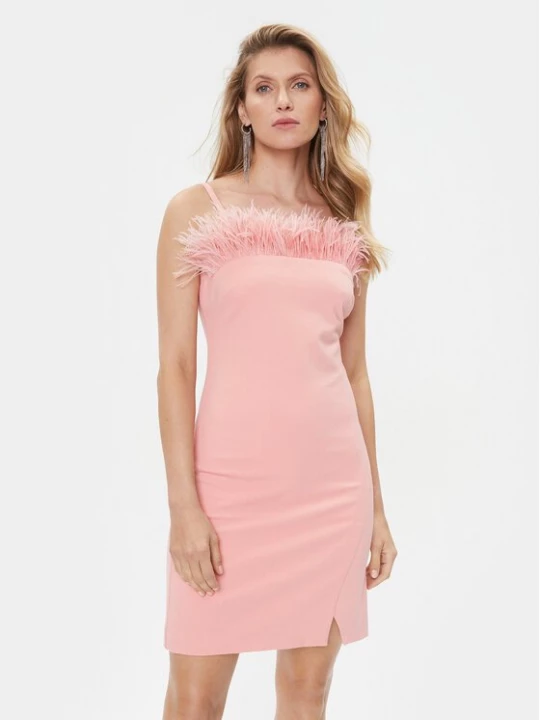 Obrázek produktu TWINSET Koktejlové šaty 232TP2490 Růžová Slim Fit