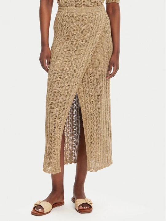 Obrázek produktu TWINSET Midi sukně 251TT3192 Béžová Slim Fit
