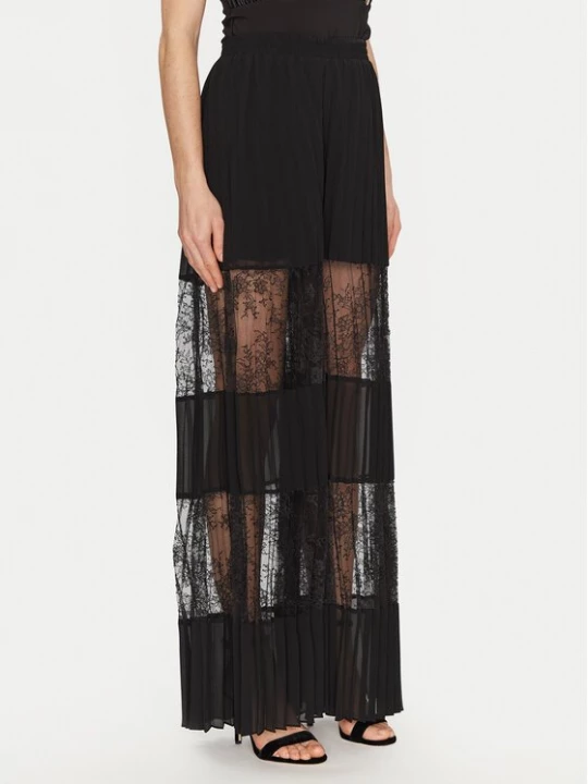Obrázek produktu TWINSET Palazzo kalhoty 251TP2782 Černá Wide Leg