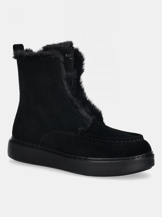 Obrázek produktu Twinset Semišové boty Twinset černá