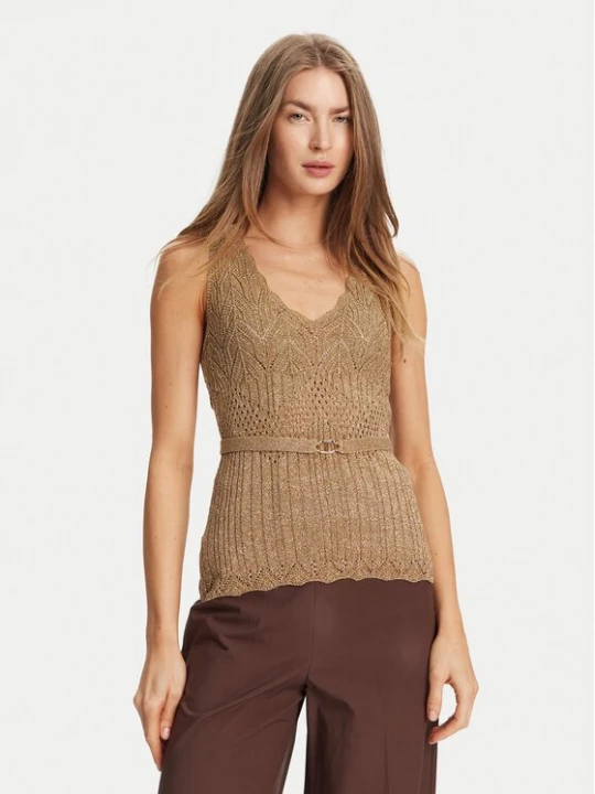 Obrázek produktu TWINSET Top 251TT3195 Béžová Slim Fit