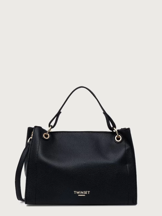 Obrázek produktu Twinset tote taška dámská z imitace kůže černá