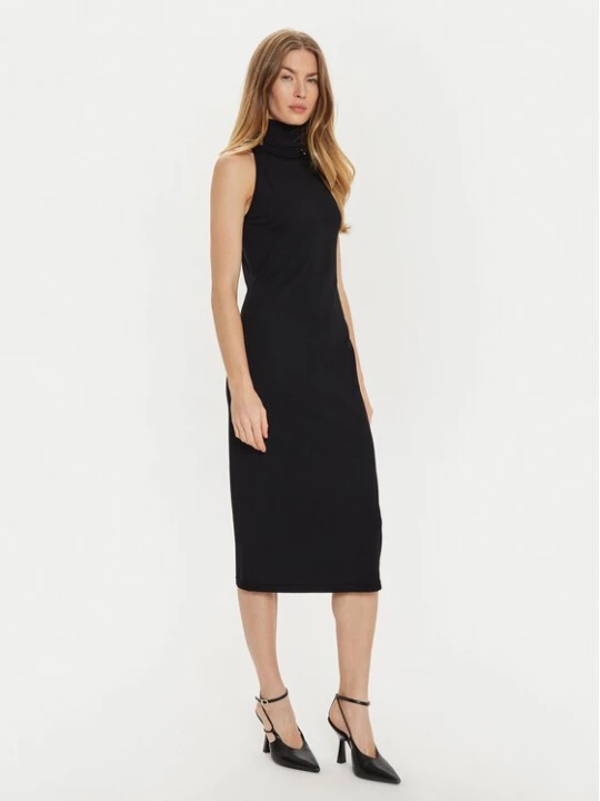Obrázek produktu TWINSET Úpletové šaty 242TF3030 Černá Slim Fit