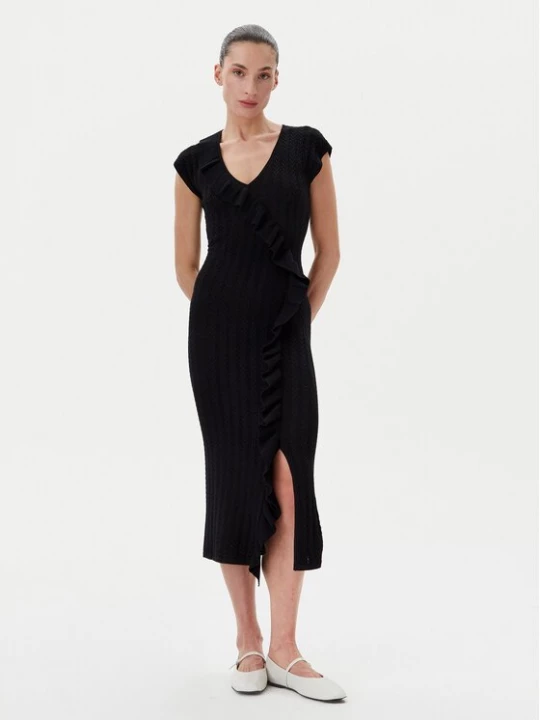 Obrázek produktu TWINSET Úpletové šaty 251LB3CAA Černá Slim Fit