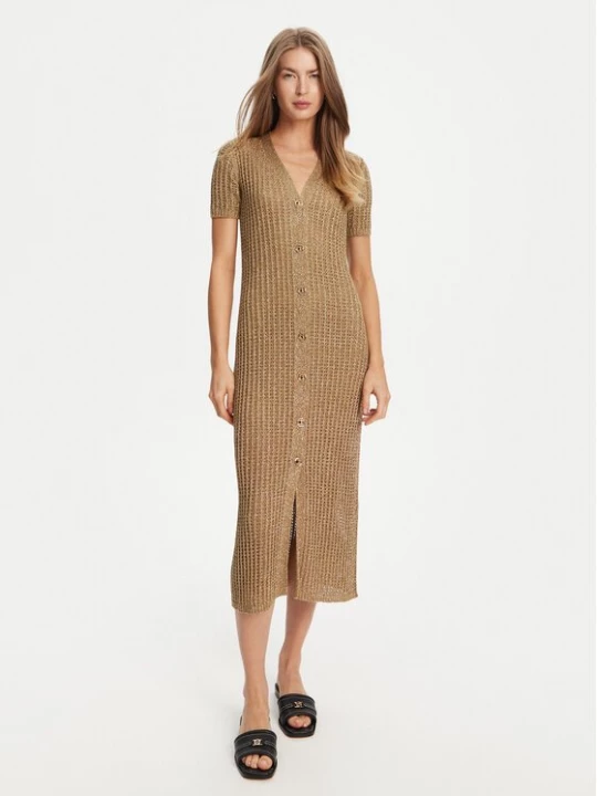 Obrázek produktu TWINSET Úpletové šaty 251TT3190 Béžová Slim Fit