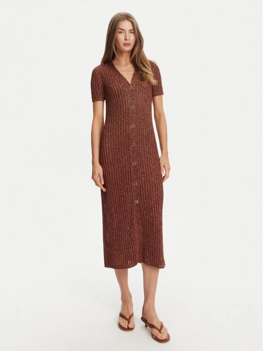 Obrázek produktu TWINSET Úpletové šaty 251TT3190 Hnědá Slim Fit