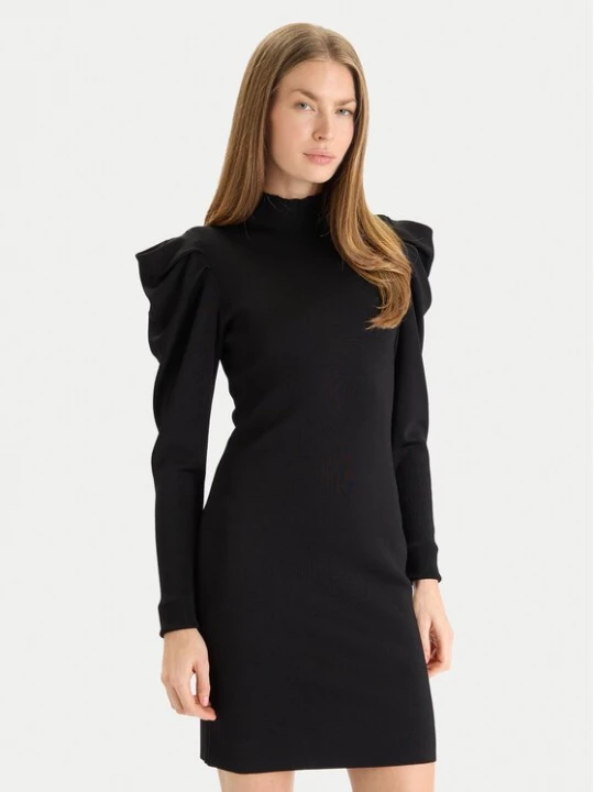 Obrázek produktu TWINSET Úpletové šaty 252AT3010 Černá Slim Fit