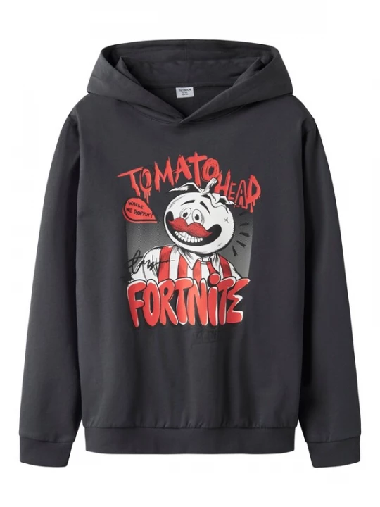 Obrázek produktu TWO SOON Mikina 'Fortnite' červená / černá / bílá