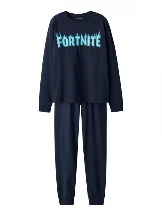 Obrázek produktu TWO SOON Pyžamo 'Fortnite' námořnická modř / světlemodrá