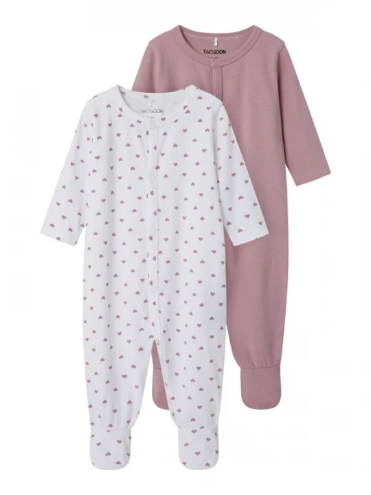 Obrázek produktu TWO SOON Pyžamo  růžová / offwhite