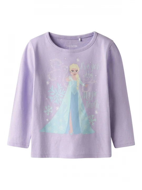 Obrázek produktu TWO SOON Tričko 'Frozen' světlemodrá / světle žlutá / šeříková / bílá