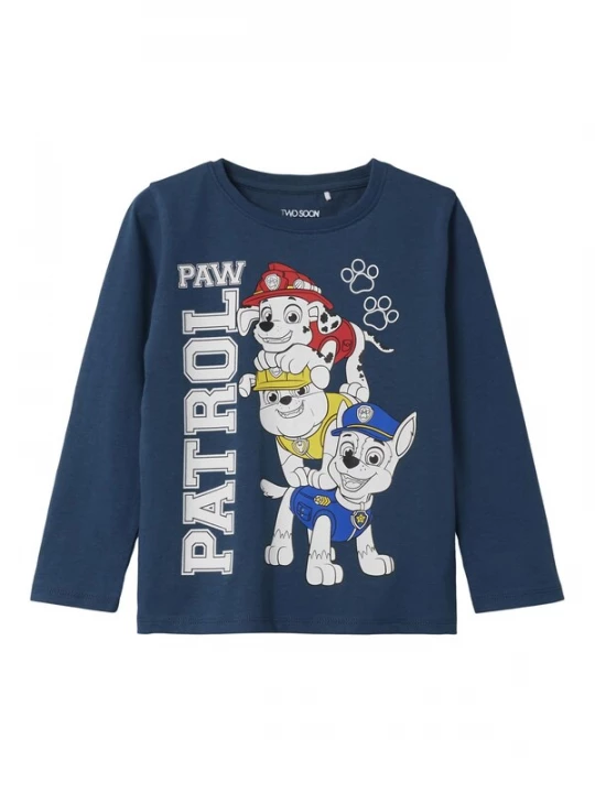 Obrázek produktu TWO SOON Tričko 'Paw Patrol'  námořnická modř / žlutá / rubínově červená / bílá
