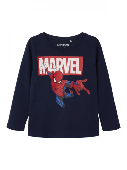 Obrázek produktu TWO SOON Tričko 'Spider-Man'  námořnická modř / červená / bílá