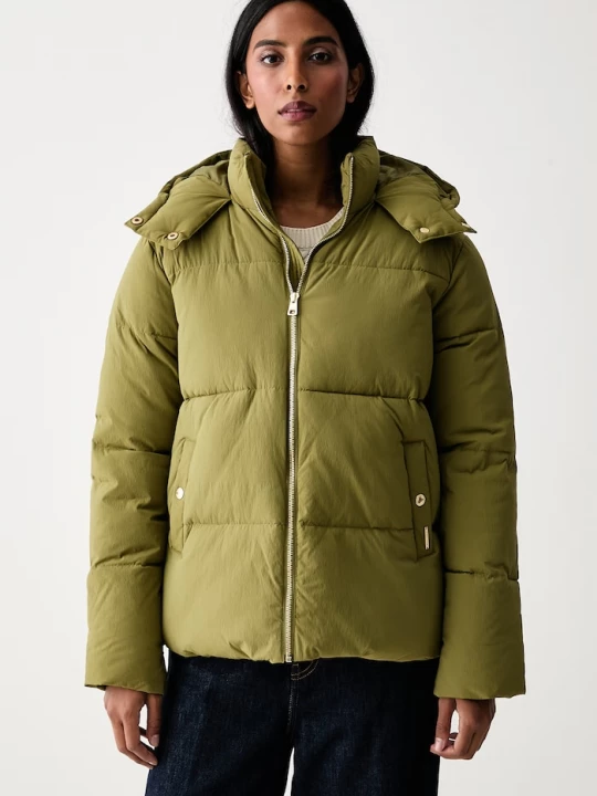 Obrázek produktu U.. Polo Assn. prošívaná bunda dámská SHORT PUFFER U.S. POLO ASSN. zelená