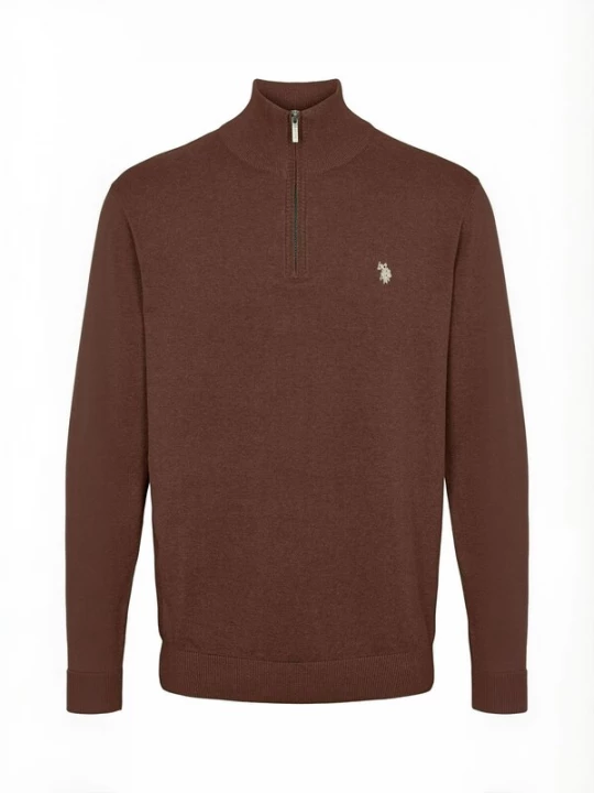 Obrázek produktu U.. POLO ASSN. Svetr ' UMBrison ' kaštanově hnědá U.S. POLO ASSN.
