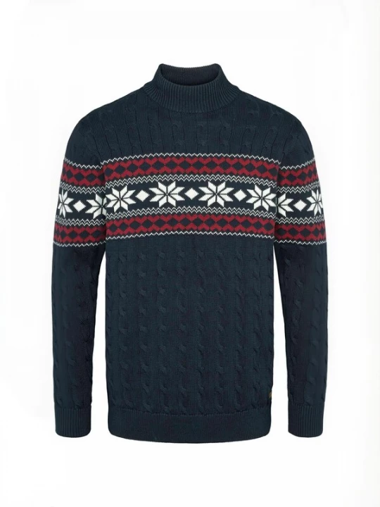 Obrázek produktu U.. POLO ASSN. Svetr 'UMDenny' safírová U.S. POLO ASSN.