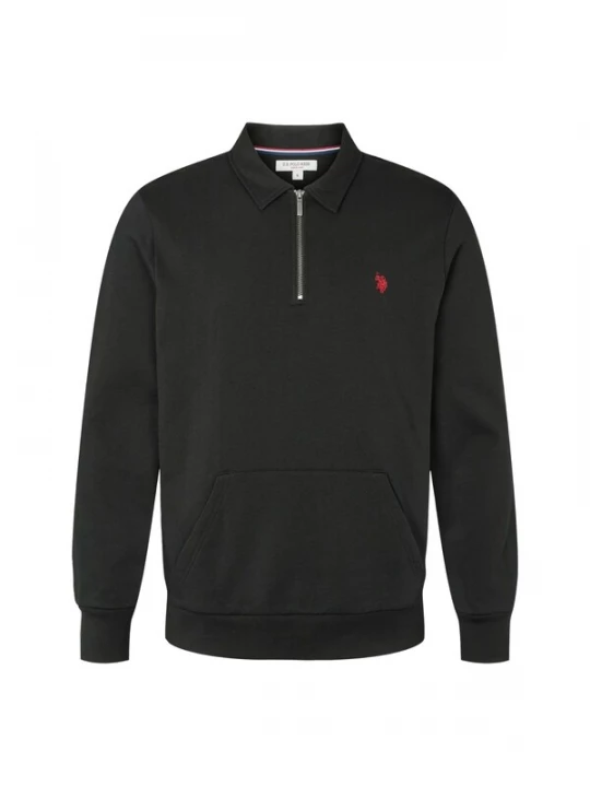 Obrázek produktu U.. POLO ASSN. Svetr 'UMTheodor' černá U.S. POLO ASSN.