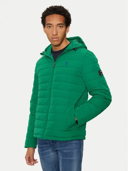 Obrázek produktu U.. Polo Assn. Zimní bunda MUP3600 Zelená Regular Fit U.S. POLO ASSN.