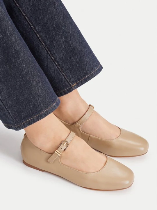 Obrázek produktu U.S. Polo Assn. Baleríny EO-SVEVA001W / GL1 Béžová
