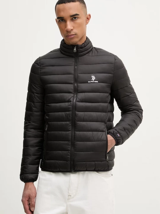 Obrázek produktu U.S. Polo Assn. bunda pánská LIGHTWEIGHT BOUND QUILTED černá