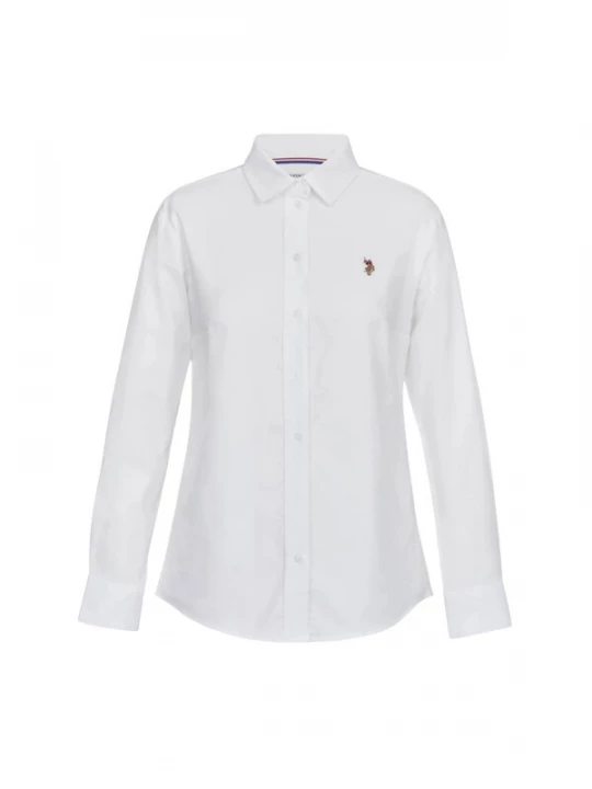 Obrázek produktu U.S. POLO ASSN. Halenka 'UWGina' hnědá / červená / bílá