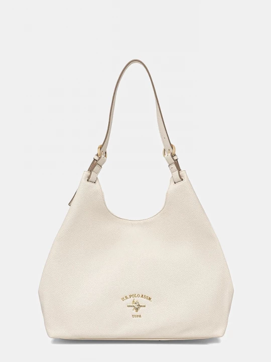 Obrázek produktu U.S. Polo Assn. hobo kabelka dámská z imitace kůže Stanford béžová