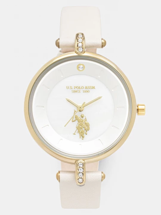 Obrázek produktu U.S. Polo Assn. hodinky dámské HELEN béžová