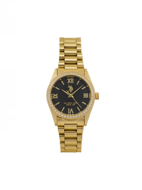 Obrázek produktu U.S. Polo Assn. Hodinky Melanie USP8464BK Zlatá