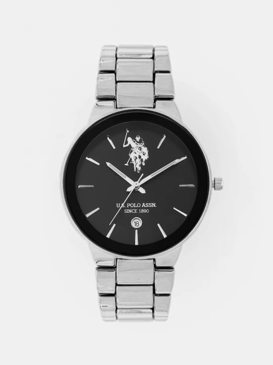 Obrázek produktu U.S. Polo Assn. hodinky pánské LOGAN stříbrná