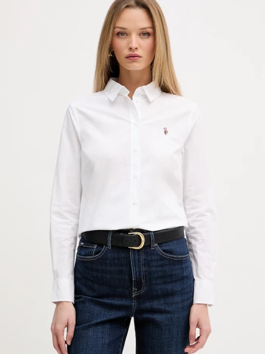 Obrázek produktu U.S. Polo Assn. košile dámská bavlněná Classic Fit Poplin