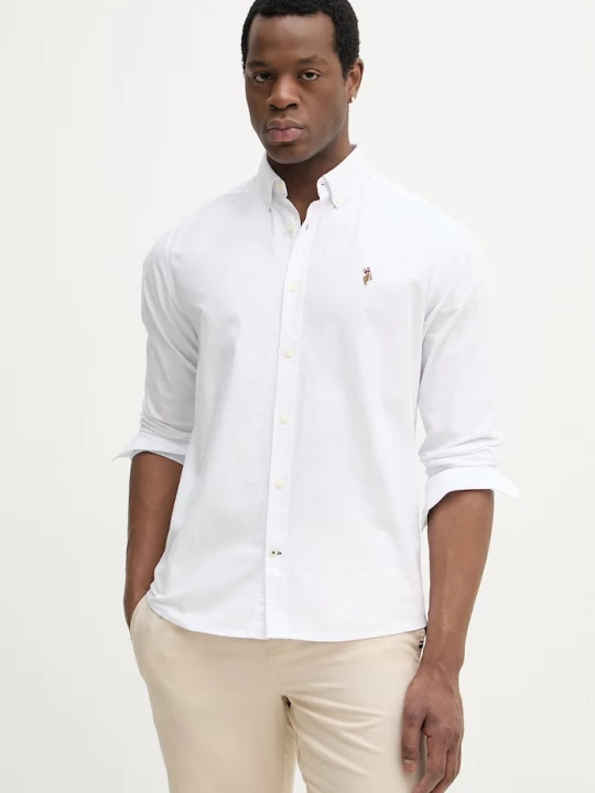 Obrázek produktu U.S. Polo Assn. košile pánská bavlněná PEACHED OXFORD LS
