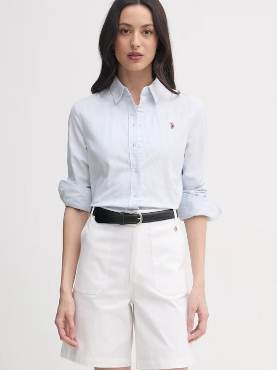 Obrázek produktu U.S. Polo Assn. Košile U.S. Polo Assn. STRIPE STRETCH CLASSIC FIT OXFORD modrá