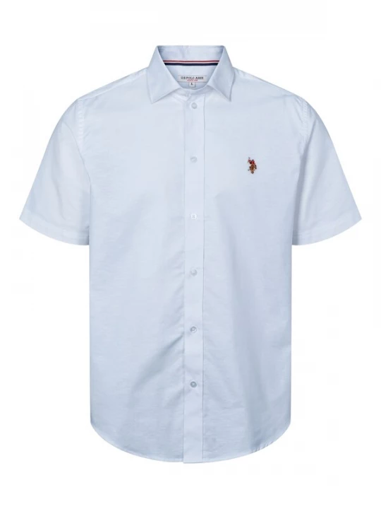 Obrázek produktu U.S. POLO ASSN. Košile 'UMNatan' světlemodrá / hnědá / červená / bílá
