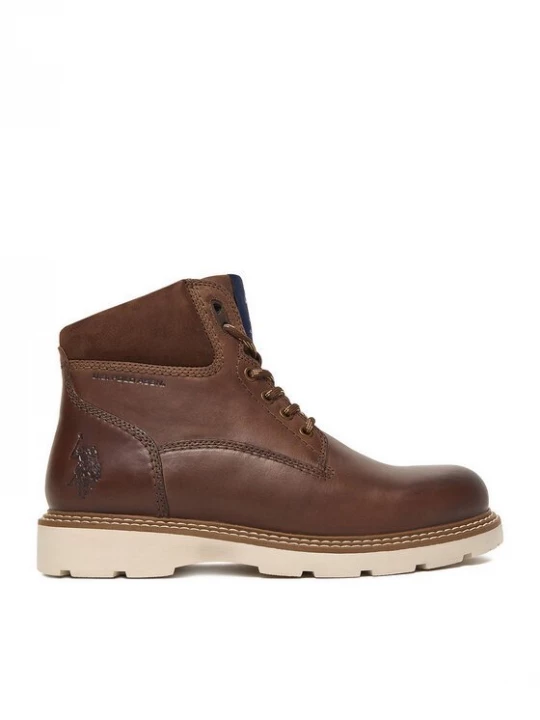 Obrázek produktu U.S. Polo Assn. Kotníková obuv EO-PATRIZ001M/EL1 Hnědá