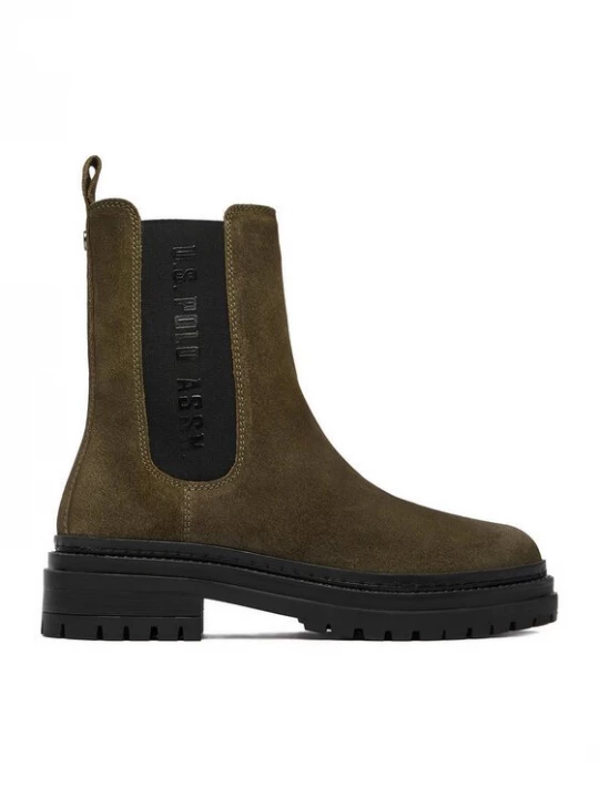 Obrázek produktu U.S. Polo Assn. Kotníková obuv s elastickým prvkem CEO-VIZAG001W/ELE1 Khaki