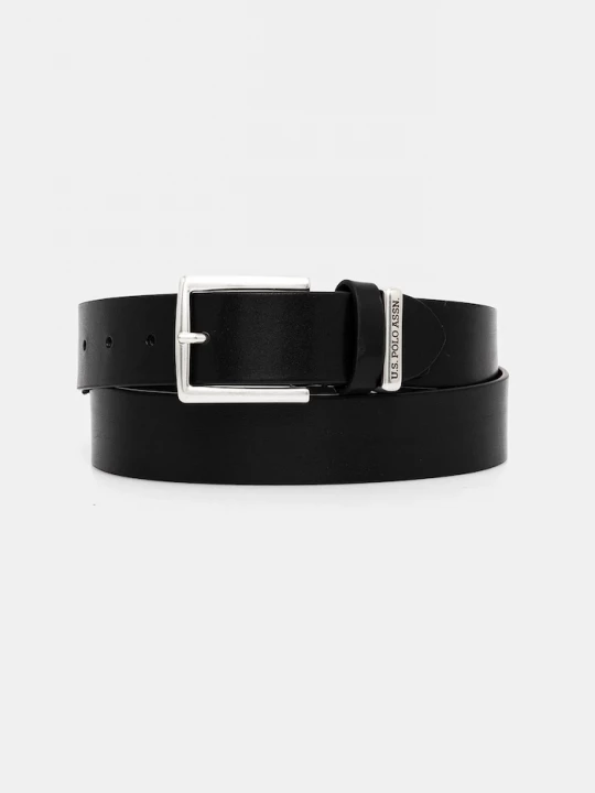 Obrázek produktu U.S. Polo Assn. Kožený pásek U.S. Polo Assn. Hitchcock černá