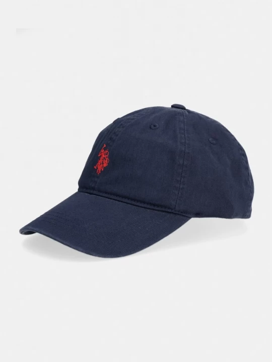 Obrázek produktu U.S. Polo Assn. kšiltovka pánská bavlněná OUTLINE DHM WASHED CASUAL námořnická modř