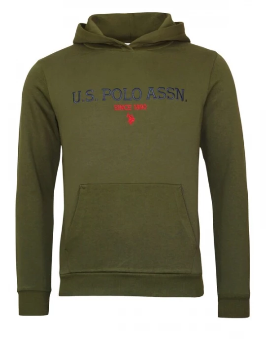 Obrázek produktu U.S. POLO ASSN. Mikina  námořnická modř / olivová / ohnivá červená